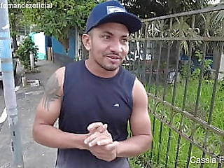 gorgeous redhead shemale banged hard!