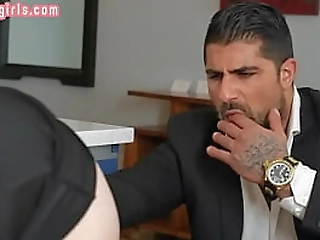 redhead ts in lingerie and heels bareback banged by ts lover