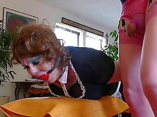 dizzy the bondage piss whore!