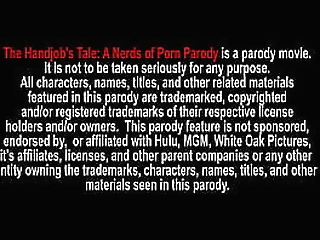 the handjob'_s tale: a nerds of porn parody