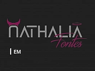 sexy brunette shemale having a trio with 2 hot milfs