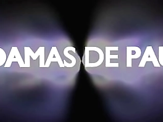 blonde babe and brunette shemale pleasing each other