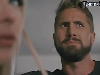 ts becca dominates dylan ryan making her squirt from ass   pussy sex