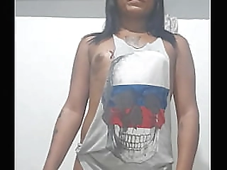 tattooed shemale enjoy a dick up in her asshole