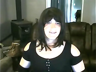 sissy fag showing her sexy booty