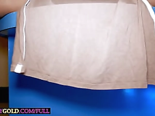 young ladyboy shemale wan pov blowjob and deep anal fucked from behind