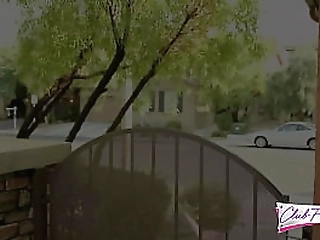 redhead robin coffins seduced by trans foxxy and her friends