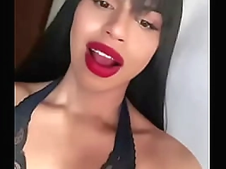 horny shemale duda lopez strokes dick and plays with her tight ass