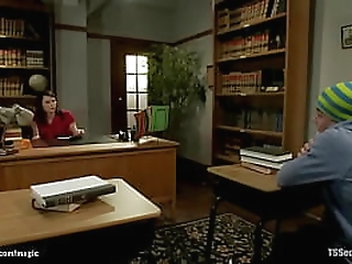 big cock shemale professor fuck student