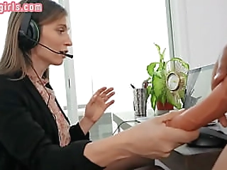 busty trans beauty blown before sex in erotic couple