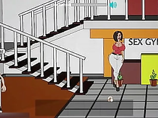 fuckerman - freaky gym public anal fuck