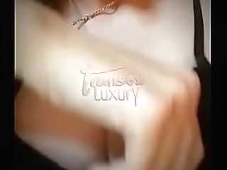 horny shemale emmy love milks her huge boner