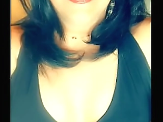 dany de castro oiled up outdoors and stroking her shecock