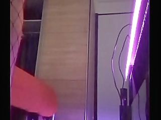 sexy shemale balls with fetish touch & hot edging climax