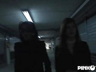 the two hot transex noemi and luana wants some fun with lucky guy