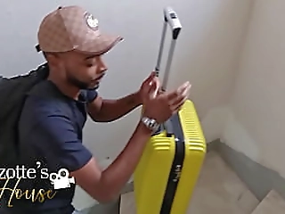 young max gets his ass drilled by 2 shemales