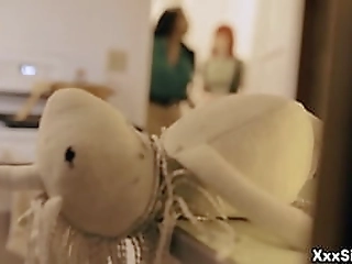 cute brazilian shemale deborah tavares takes on 2 guys