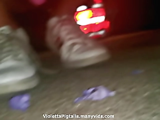 big tits public chastity device exhibit slut