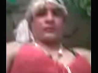 brunette shemale wanking off her prick