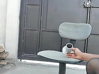 thick pink yogurt slides down petite shemales tight body