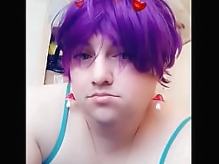 filthy shemale tastytrap-19 riding huge dildo