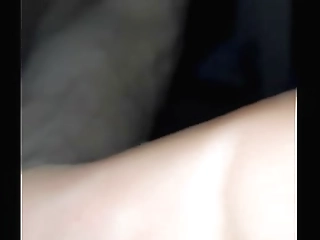 busty blonde ts jacking off her prick nicely on webcam