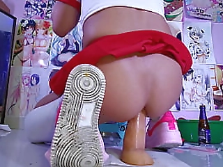 sexy shemale raquel dorado gets a hot cum reward