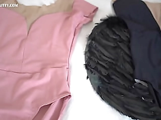 ab066 two ballet girl tickle play glans session