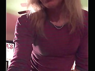 latex blonde alicia ferrari plays with her hard shecock