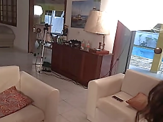 black dude enjoys her shemale lover's body