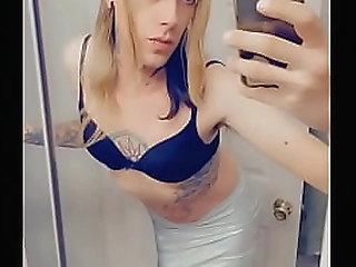 gorgeous tranny likes to get dicks hard