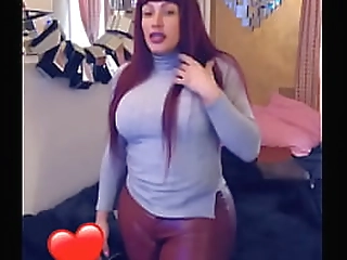 ebony shemale gets her ass banged by a muscular man with big cock