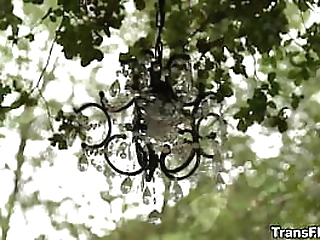 shemale jessica ninfeta fucks a studs asshole