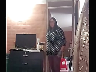 fantasias de una crossdresser: liseth practicando workout erotico