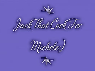 jacky stroking her hard shecock on her wedding day