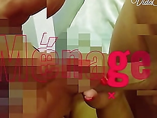 busty blonde shemale strips and strokes cock