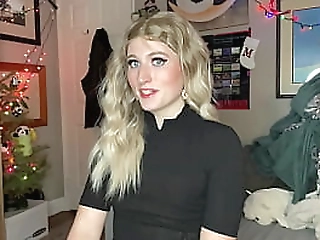 trans mistress humilates &amp_ ass fucks you, big cock