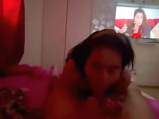 shemale from south america takes big dick in her ass