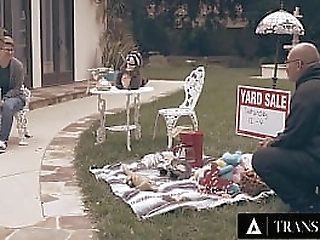 slutty asian ladyboy rides a big pov dick