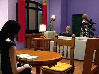 sims 4: girl'_s night - a friends parody