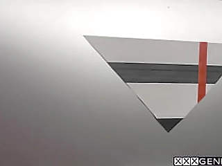 shemale gets sucked by small tits woman