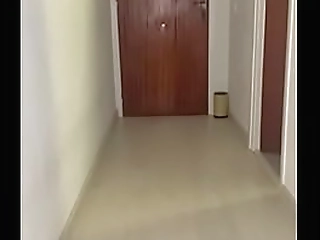 cute shemale living fuckdoll jerks off