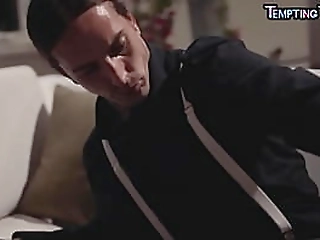 lingerie shemale babe assfucked by bf after blowjob warming