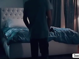 stepbro bangs the ass of shemale stepsister