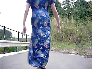 ray ayanashi japanese crossdresser qipao masturbation