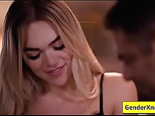 transsexual gets all her cock sucked - draven navarro, ariel x