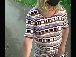 kelly cd in purple pantyhose playing