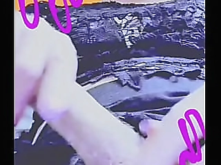 asian shemale maria x masturbates her stiff shecock