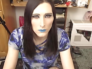 enticing tranny trap assfucked by her gf