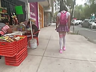 thick cock asian shemale nana takes a deep anal creampie